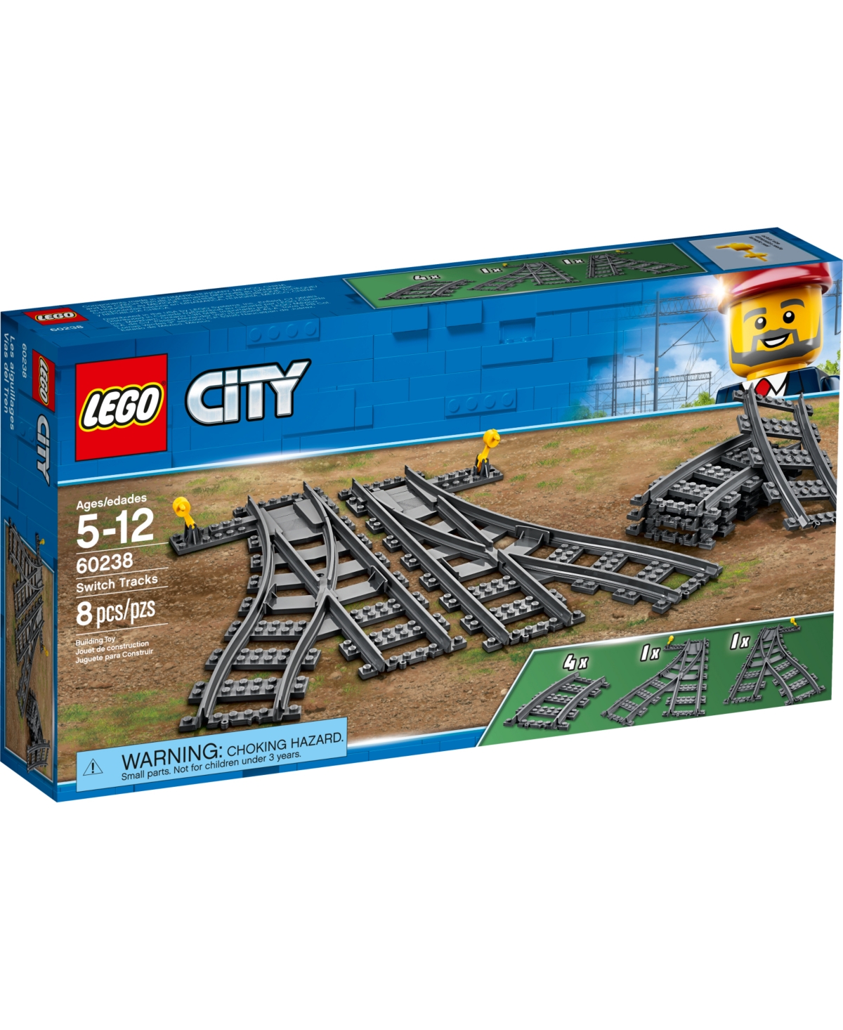 Shop Lego City 60238 Switch Tracks Toy Building Set In No Color