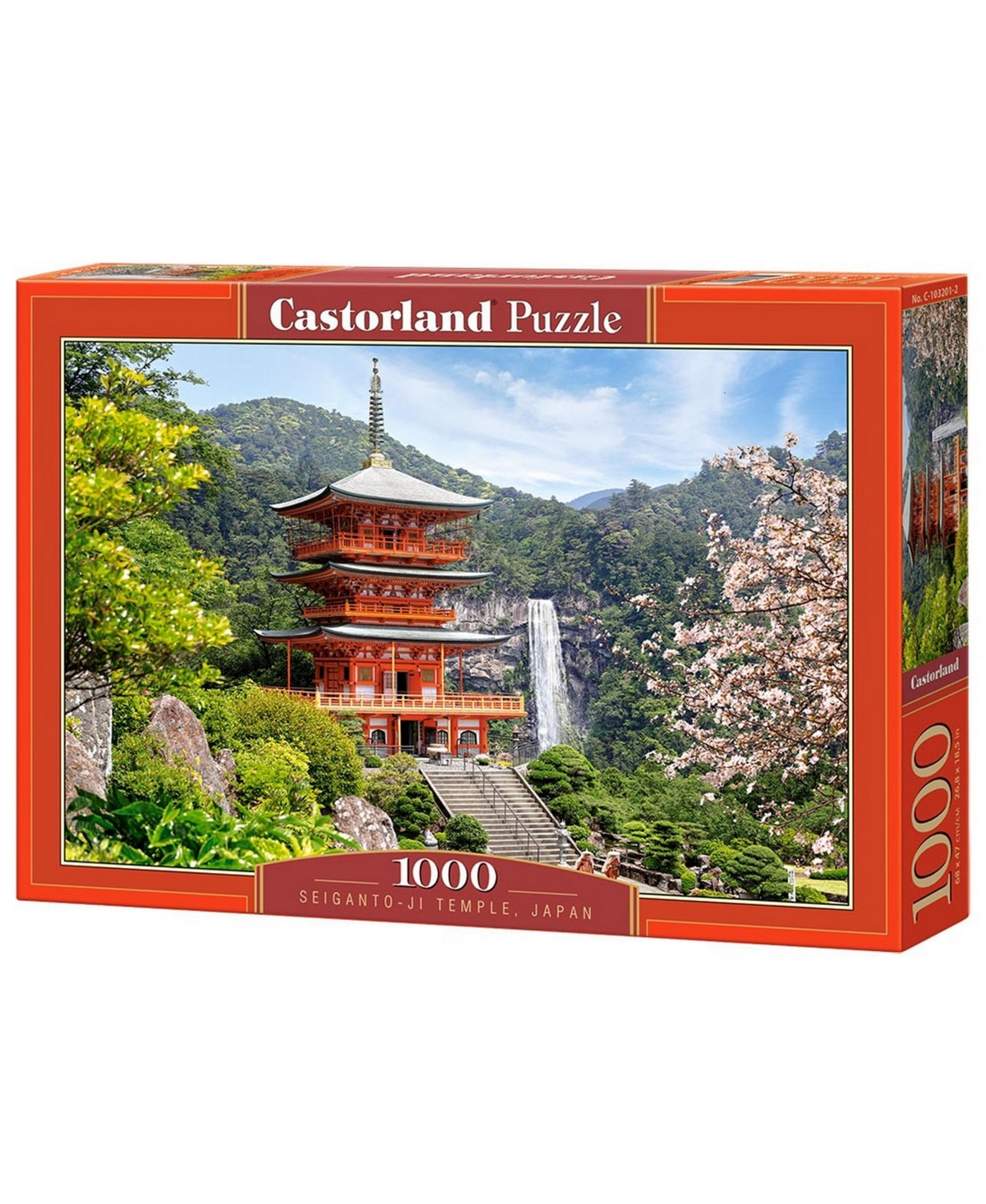 Castorland Seiganto-ji Temple, Japan Jigsaw Puzzle Set, 1000 Piece In Multicolor