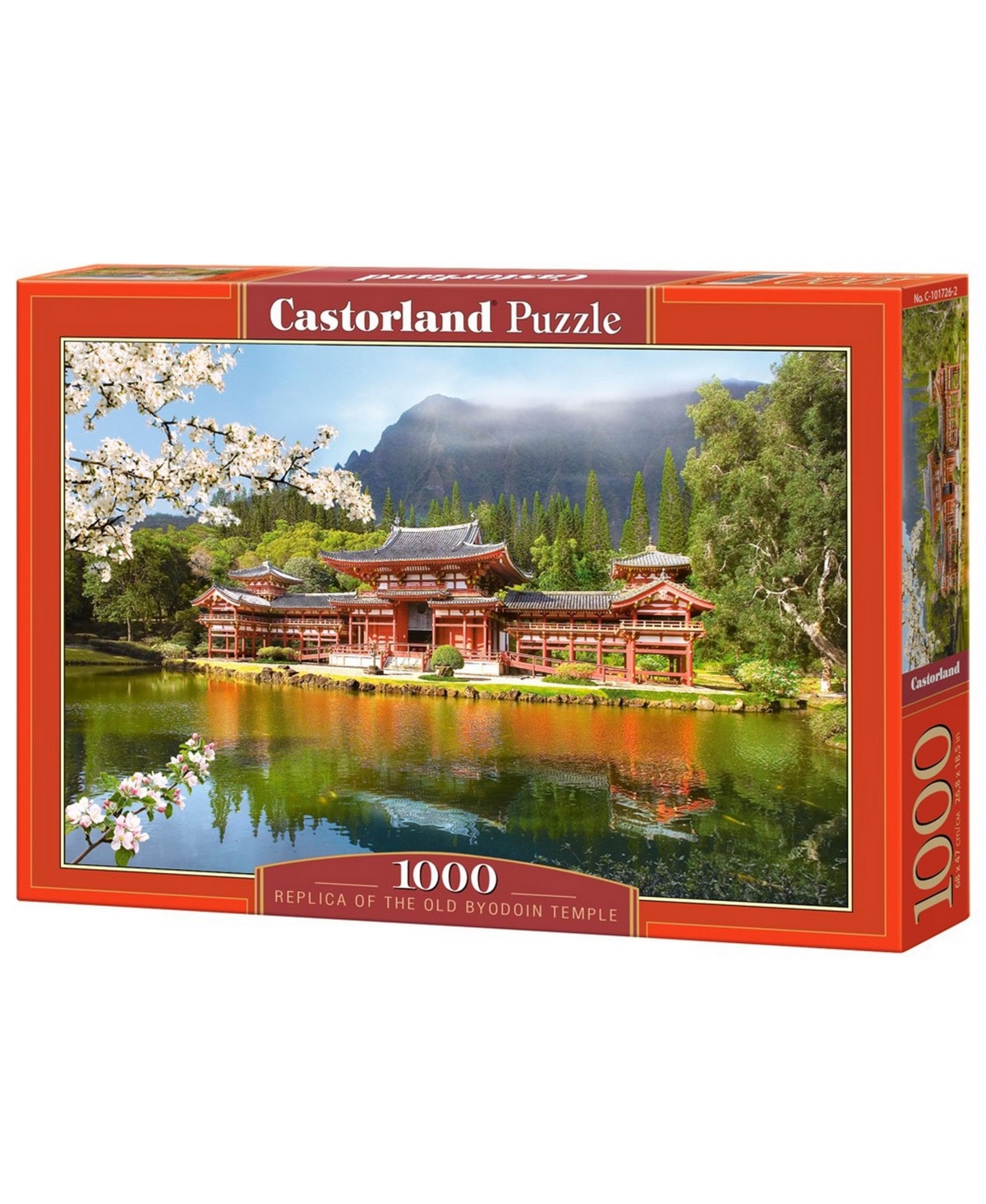 Castorland Kids' Replica Of The Old Byodion Temple Jigsaw Puzzle Set, 1000 Piece In Multicolor