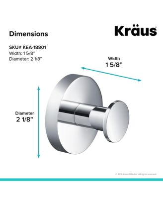 Elie Bathroom Robe and Towel Hook