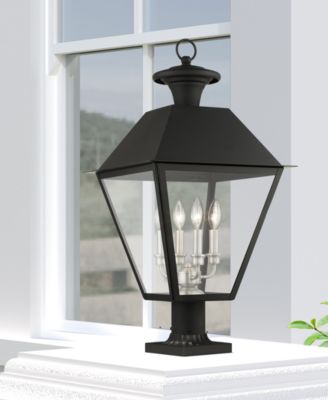 Wentworth 4 Light Outdoor Post Top Lantern