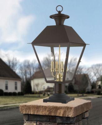 Wentworth 4 Light Outdoor Extra Large Post Top Lantern
