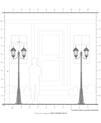 Hamilton 2 Light Outdoor Post Light