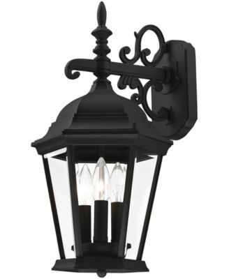 Hamilton 3 Light Outdoor Wall Lantern