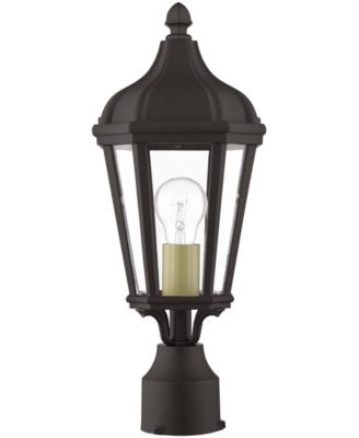 Morgan 1 Light Outdoor Post Top Lantern