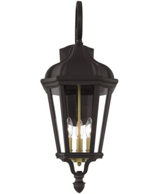 Morgan 3 Light Outdoor Wall Lantern