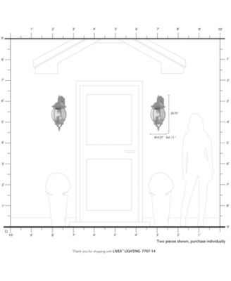 Frontenac 3 Light Outdoor Wall Lantern