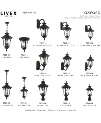 Oxford 1 Light Outdoor Wall Lantern