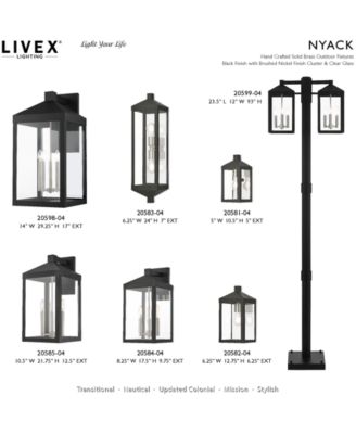 Nyack 5 Light Outdoor Wall Lantern