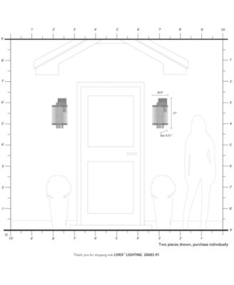 Nottingham 1 Light Wall Lantern