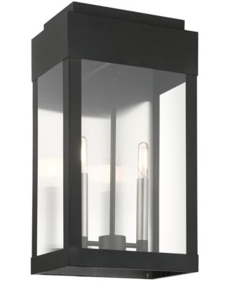 York 2 Light Outdoor Wall Lantern