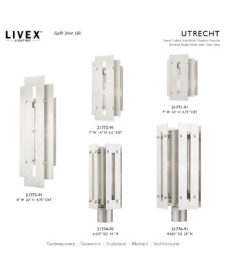 Utrecht 1 Light Outdoor Wall Lantern