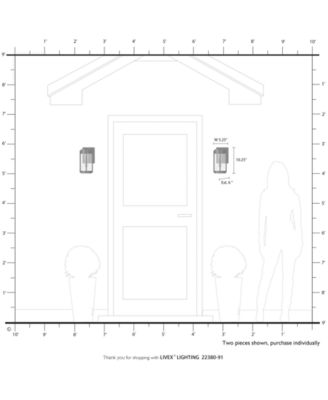 Sheridan 1 Light Outdoor Wall Lantern