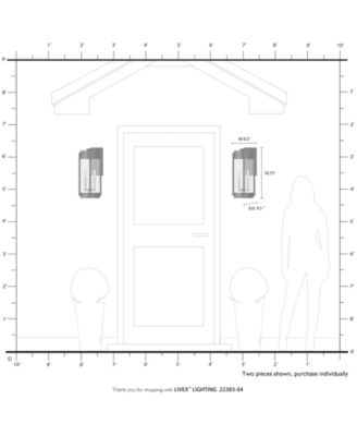Sheridan 3 Light Outdoor Wall Lantern