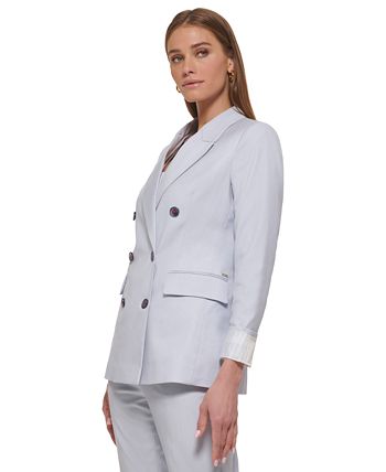 Dkny double breasted suit on sale
