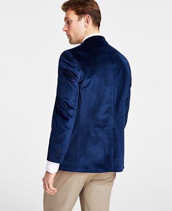 Men's Classic Fit Velvet Sport Coats