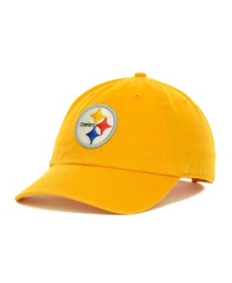 47 Brand Little Girls White Pittsburgh Steelers Surprise Clean Up  Adjustable Hat - Macy's