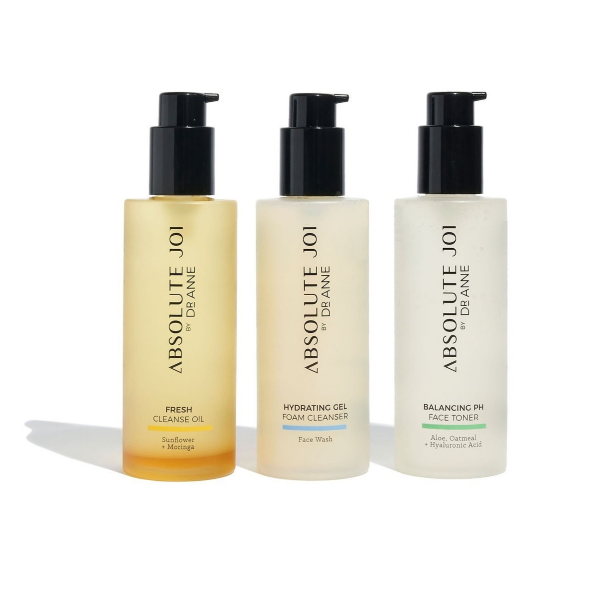 3-Pc. The Ultimate Double Cleansing Kit with Toner, 200ml each