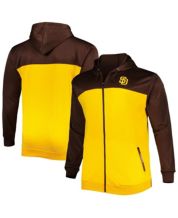 Women's Nike Gold San Diego Padres Statement Full-Zip Hoodie Jacket