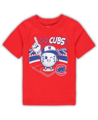 Outerstuff Preschool Boys and Girls Red Chicago Cubs Ball Boy T-shirt ...