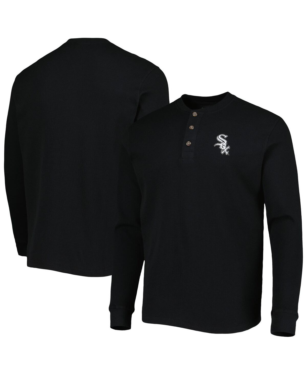 Shop Dunbrooke Men's  Chicago White Sox Black Maverick Long Sleeve T-shirt