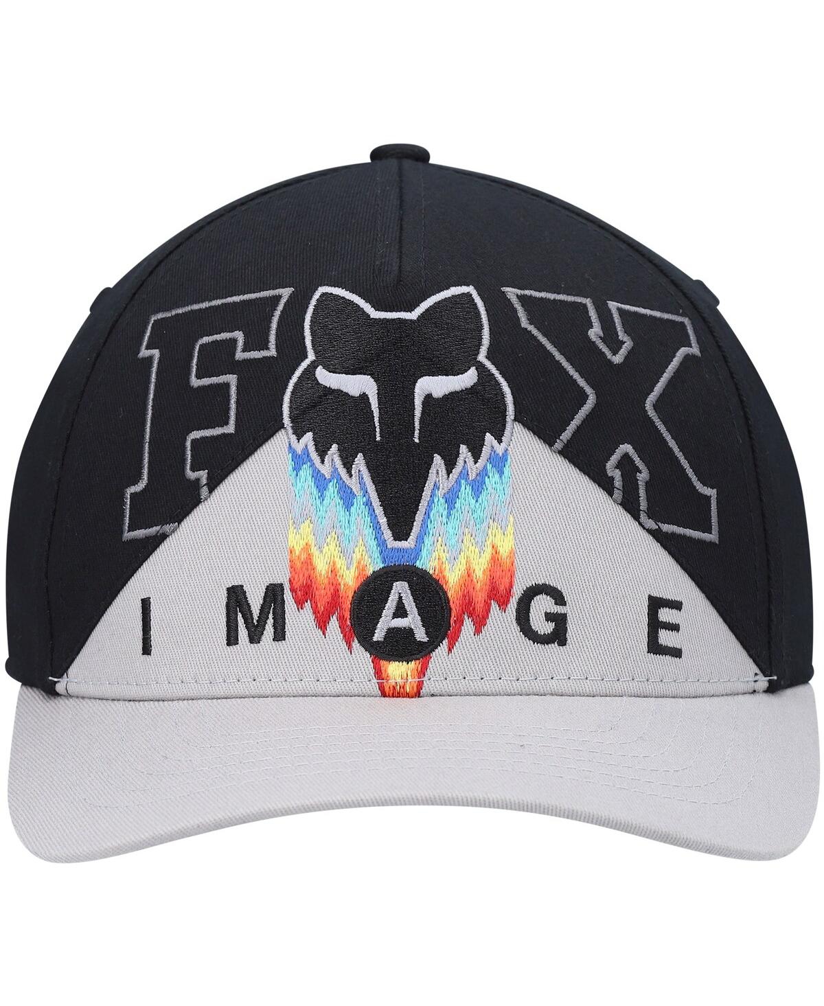 Shop Fox Men's  Black, Gray Relm Flex Hat In Black,gray
