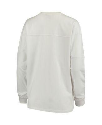 Women's White Oklahoma Sooners Edith Long Sleeve T-shirt