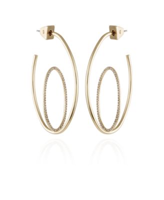 Orbital Double Hoop Earrings