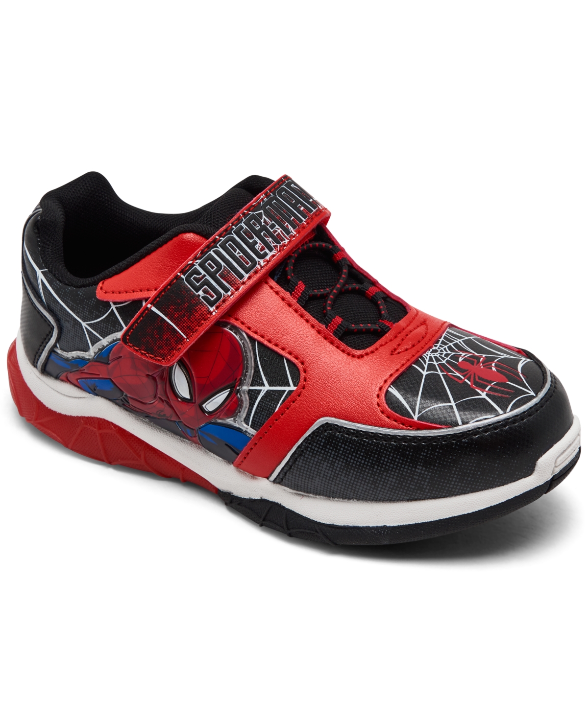 MARVEL LITTLE BOYS SPIDER-MAN STAY-PUT CASUAL SNEAKERS FROM FINISH LINE