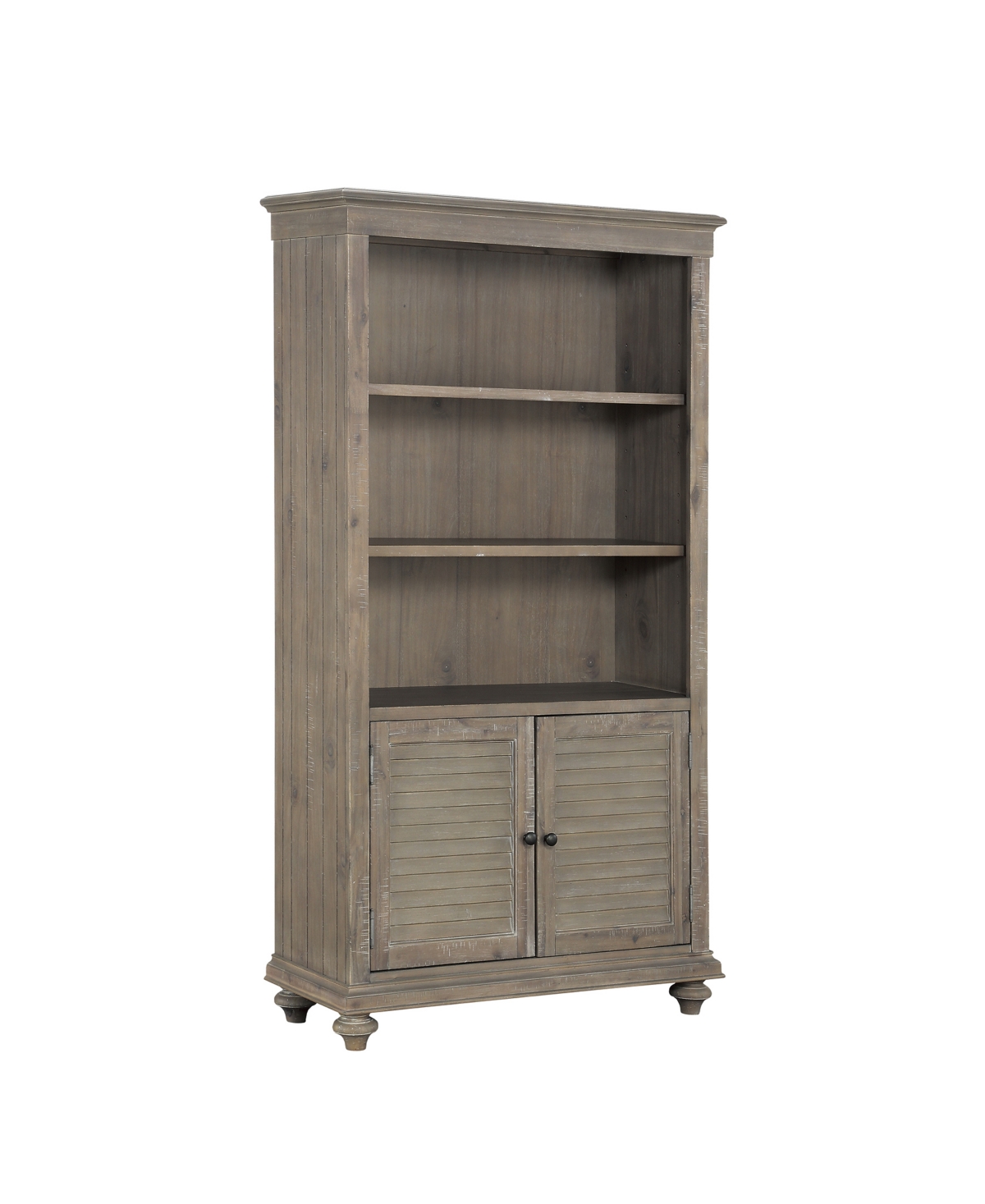 Furniture Seldovia Bookcase In Driftwood Light Brown