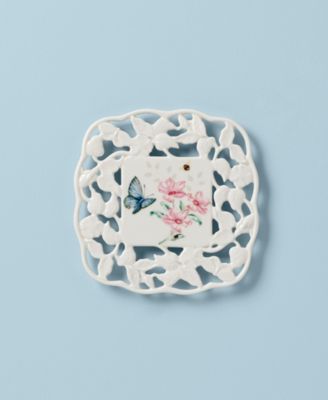 Butterfly Meadow Kitchen Carved Trivet