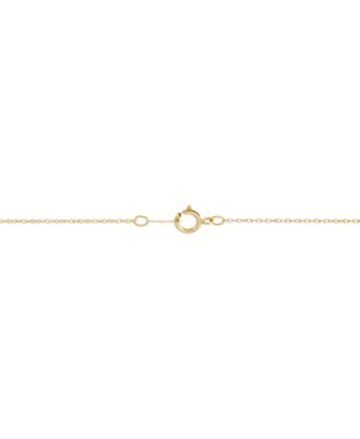 Birthstone Pendant in 14k Gold or 14k White Gold