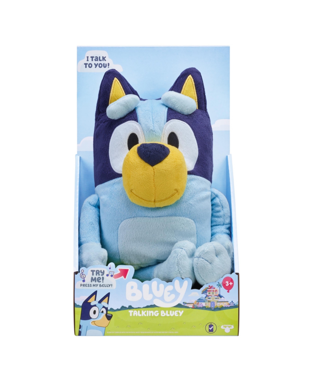 Bluey Kids' Sound Effects Plush In Multi Color