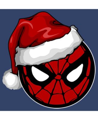 Marvel Pull de Noël Spiderman Tricot Sweat Noël Christmas Jumper Sweat Garçon 4-12 Ans (Rouge, 4-5 Ans