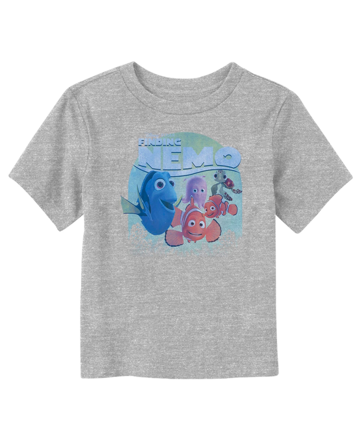 Disney Pixar Toddler's Finding Nemo Group Picture Unisex T-shirt In Athletic Heather