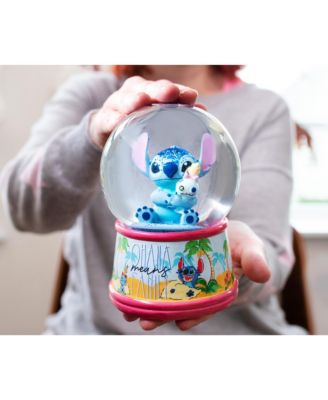 Disney Lilo & Stitch Ohana Light-Up Collectible Snow Globe | 6 Inches Tall