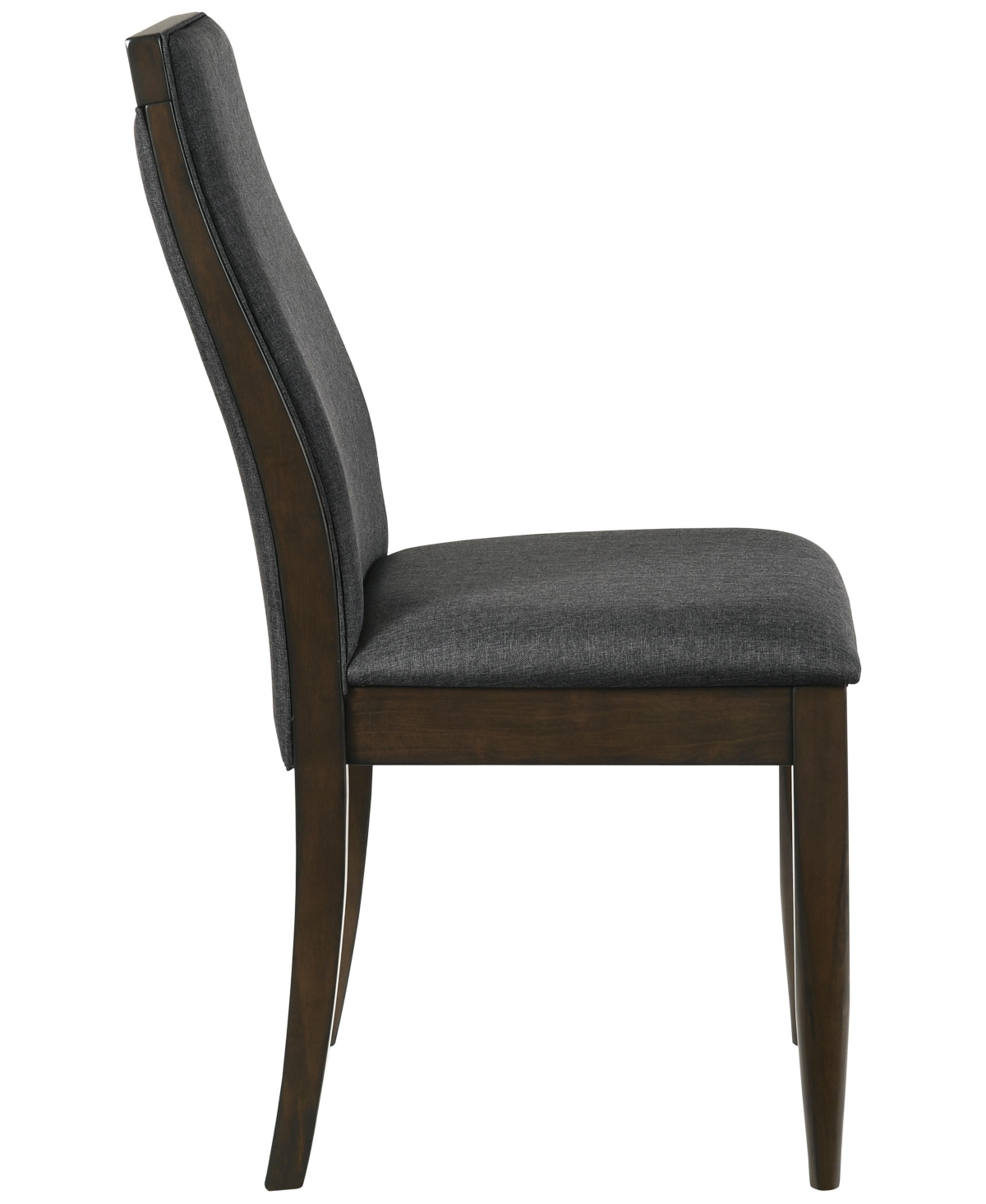 Coaster Home Furnishings Wes 2-Piece Asian Hardwood Upholstered Side Chair Set - Gray