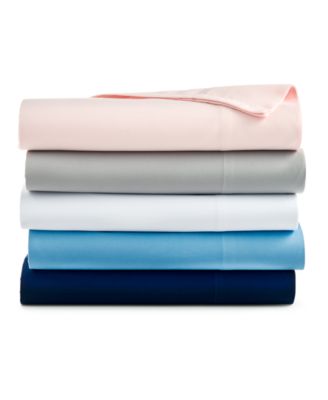 Home Design Solid Microfiber Sheet Set Created For Macys Bedding