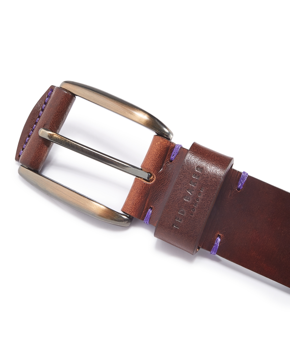 Ted Baker Men's Textured Leather Jean Belt