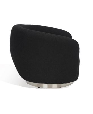Bernard 38" Boucle Swivel Accent Chair