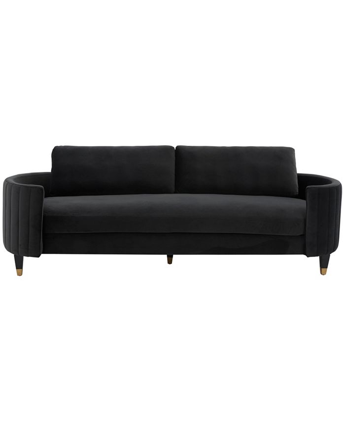 Safavieh Winford 91" Velvet Sofa Macy's