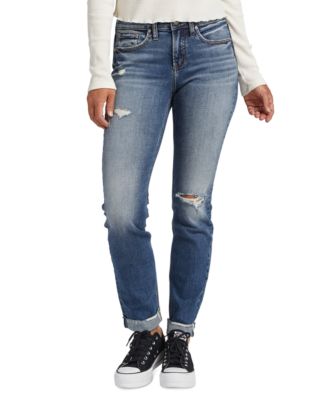 Silver Jeans Co. - Women's Suki Mid-Rise Slim Straight Jeans