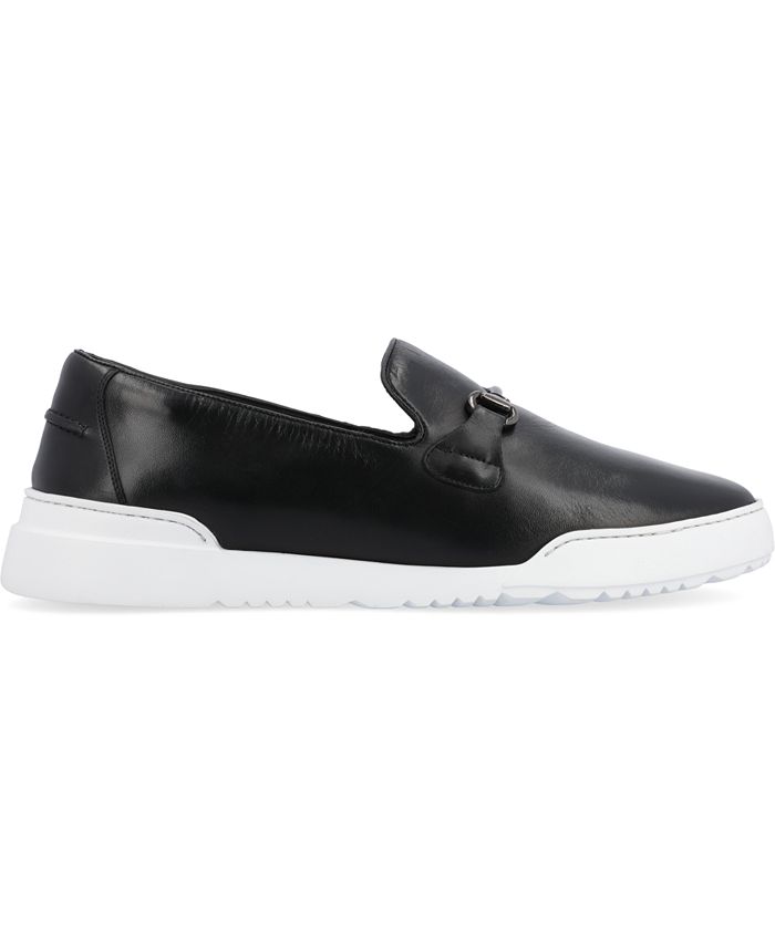 Thomas & Vine Men's Dane Plain Toe Bit Loafer Casual Shoes - Macy's