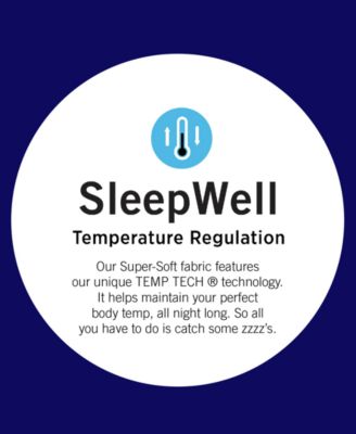 Women's Sleepwell Printed Knit Capri Pajama Pant Made with Temperature Regulating Technology