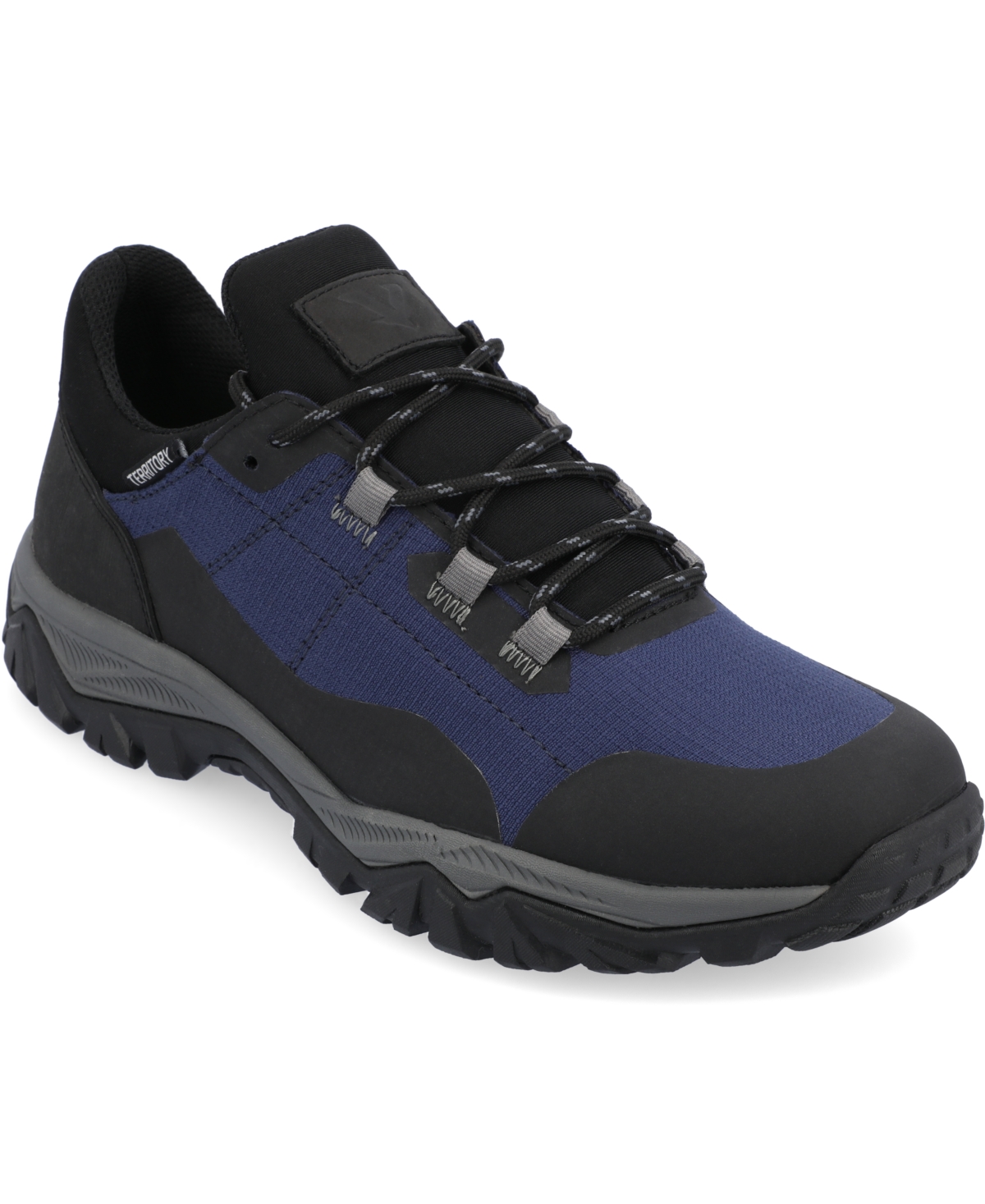 Shop Territory Men's Rainier Casual Trail Sneakers In Blue