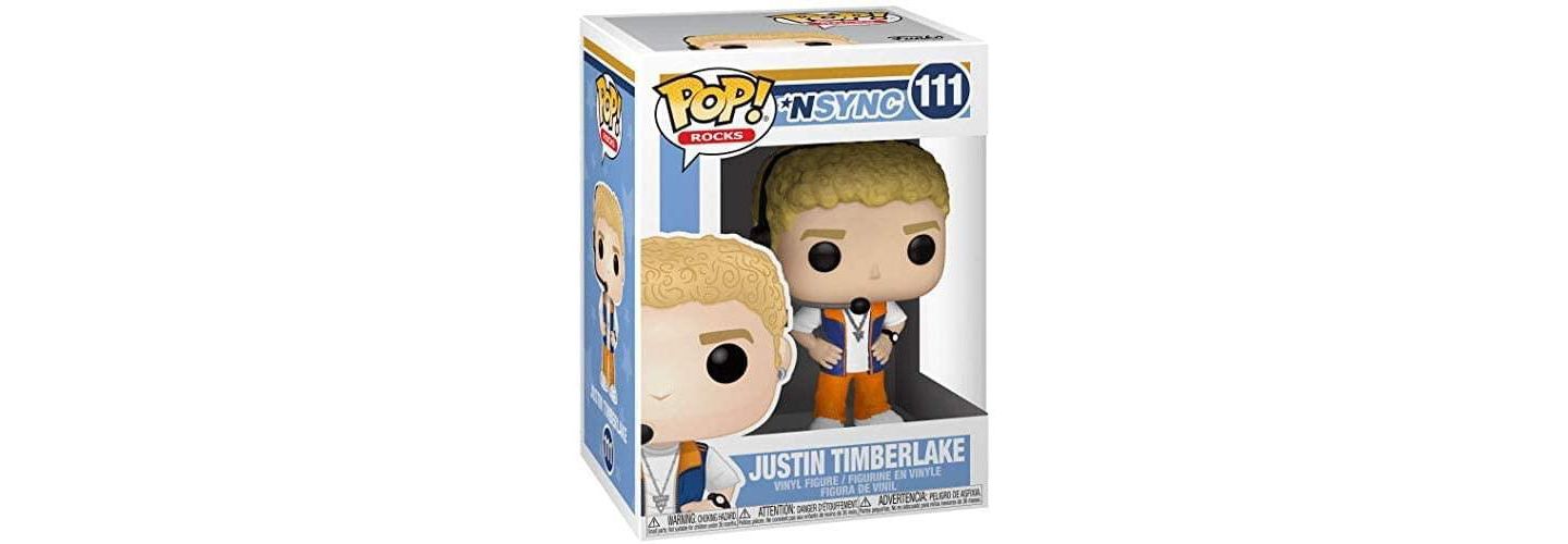 Детская фигурка Funko Pop! Justin Timberlake 3.75-Inch Vinyl Figure, цвет: Оранжевый — фото 3