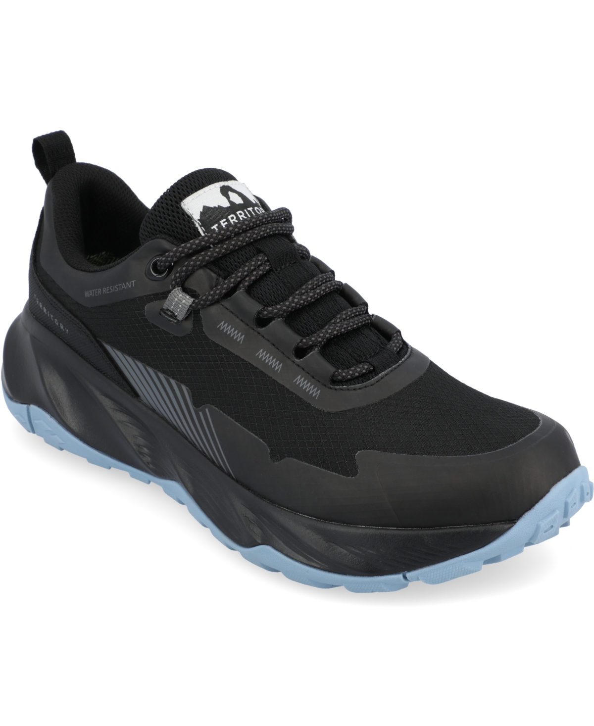 Shop Territory Men's Cascade Water Resistant Sneakers In Black