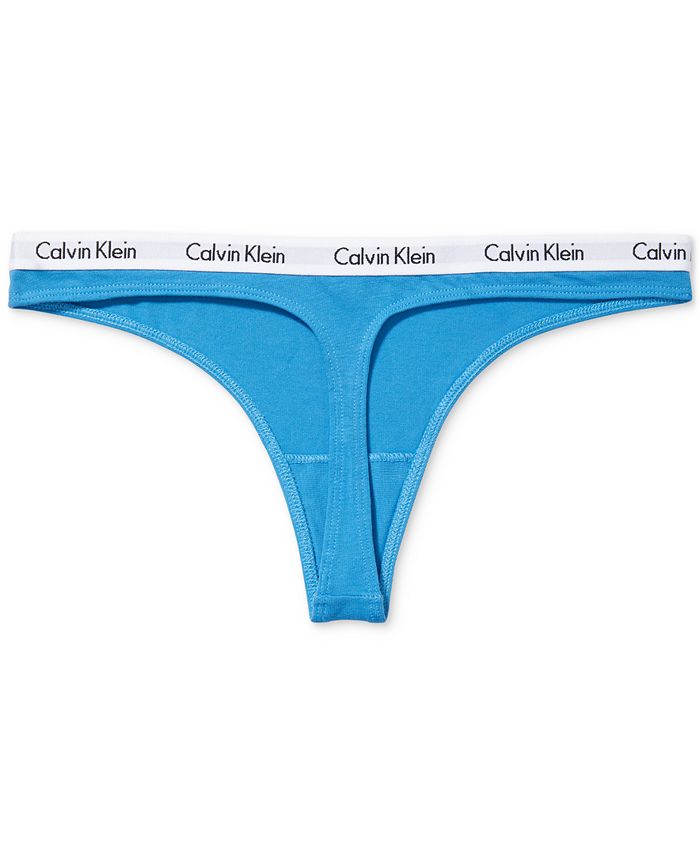 Calvin Klein Women's Carousel Thong Underwear 5-Pack - Macy's