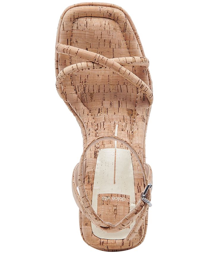 Dolce vita urbane hot sale cork wedge