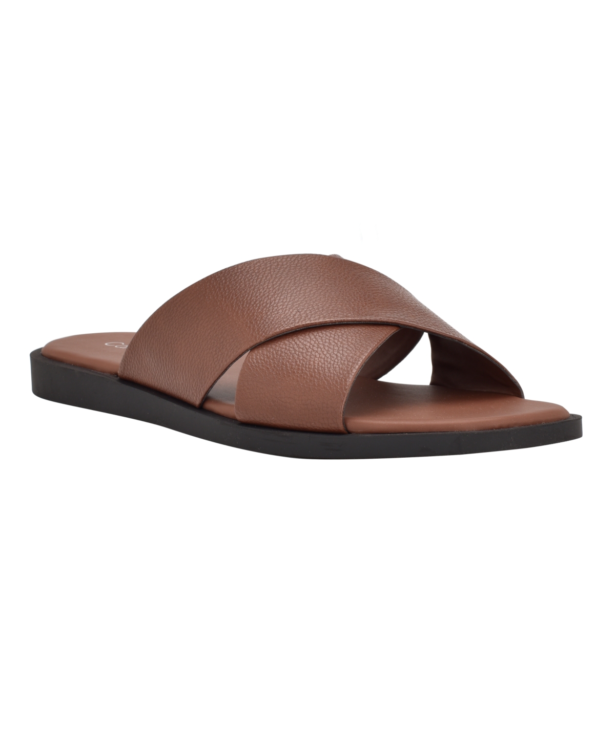 Calvin klein men's outlet leather sandals